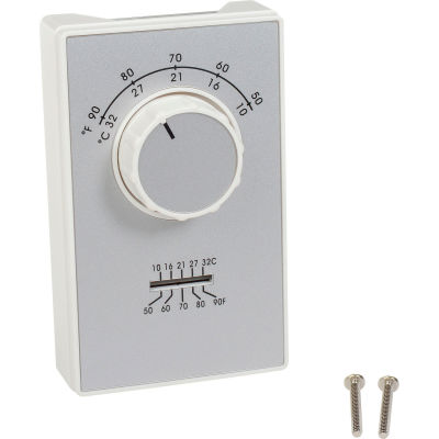 TPI Line Voltage Thermostat Single Pole Cooling Only ET9SRTS