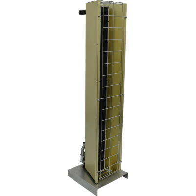Fostoria® TPI Portable Infrared Heater, 3.15kW, 480V, 14-1/2"W x 46-1/4"H x 11-1/2"D