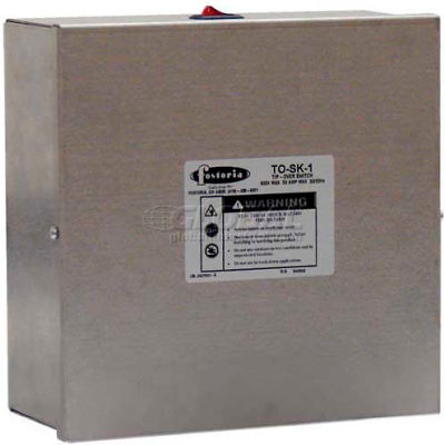 TPI Fostoria® Tip Over Switch For FSP 43 & 95 Heaters, 10-5/16"L x 10-5/16"W x 5"H

