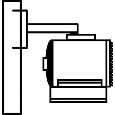 TPI Wall Bracket W5550/WMK For 20-48KW Washdown Heaters