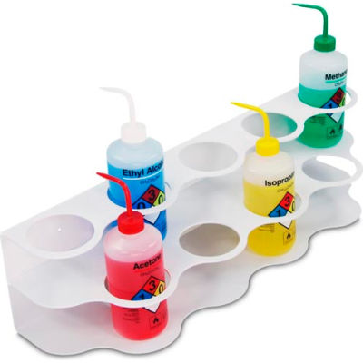 TrippNT 51827 White ABS 9-Hole Two Story Bottle Holder
