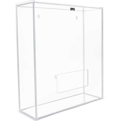 TrippNT Acrylic Medium Apparel Dispenser for Hairnet/Beard Covers, 15"W x 18"H x 6"D