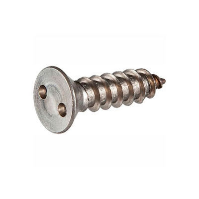 #12AB x 1/2" Security Sheet Metal Screw - Flat Spanner Head - 18-8 Stainless Steel - USA - 100 Pk