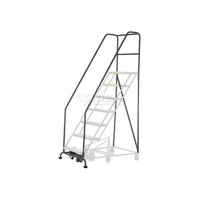 42"H CAL-OSHA Handrail/Base Kit- 10 To 12 Step, Yellow - GRCAL1012-Y