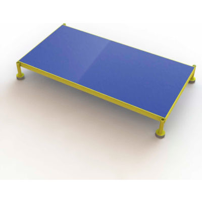 48 X 24 Inch Adjustable Height Steel Work Platform, 5"H To 8"H - MCOS48245