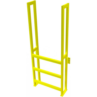 U-Design Max-Access Aluminum Work Platforms - 3 Step 30"H 90 Deg. Stair Unit - UAP0390