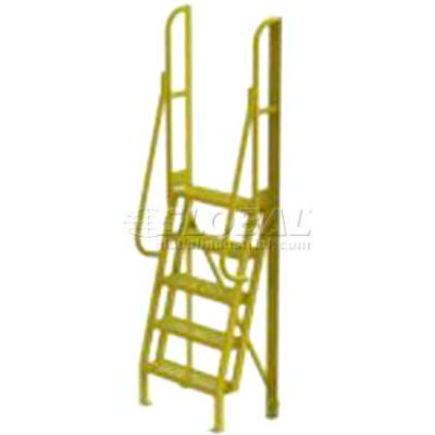 5 Step 75° Incline Ladder - 24"W Perforated - UCL7505246