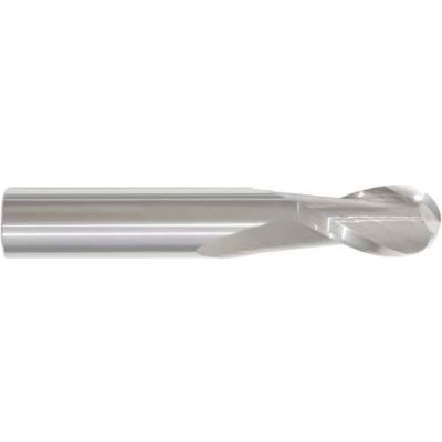 Made in USA 2 Flute Cobalt Ball Single End Mill 31/32" Dia 1/2" Shank 1-1/2" Flute 3-1/2" OAL