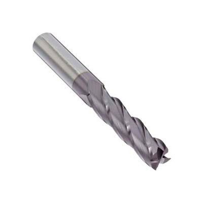 Import 4 Flute HSS Sq Single End Mill 1/2" Dia 1/2" Shank 2" Flute 4" OAL
