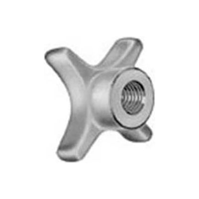 Import 2-1/2" Diameter Hand Knob with 1/2-13 Thread, Cast Iron