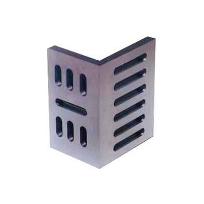 Imported Slotted Angle Plates - Open End - Ground Finish 8" x 6" x 5"