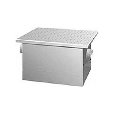 Rockford RP-7 - 2" Grease Interceptor - 26 LBS Capacity - 7 GPM - Steel