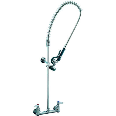 T&S Brass B-0133-CR-B Easyinstall Pre-Rinse Unit With Wall Bracket & Ceramic Cartridges