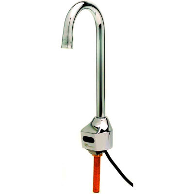 T&S® EC-3101-HG ChekPoint Electronic Wall Mount Gooseneck Faucet With Hydrogenerator, 2.2 GPM