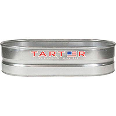 Tarter Galvanized Stock Tank 40 Gallon WT214 - 48-3/4"L x 24-3/4"W x 12"H