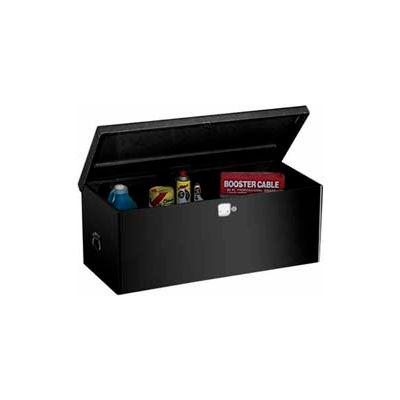 Lund 78048 Light Duty Large 42" Black Steel Job Site Box