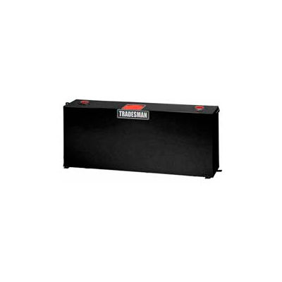 50 Gallon Steel Full-Mid Size Vertical Liquid Storage Tank - Black 73750