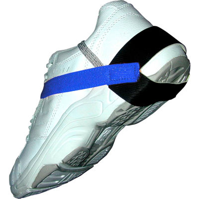 Transforming Tech Heel Grounder, 1.25" Cup, Self-Adhesive Straps1 Meg, Blue