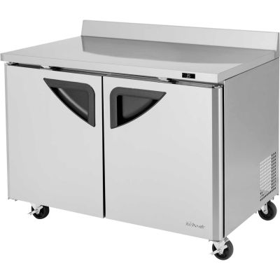 Turbo Air TWR-48SD Super Deluxe Series - Worktop Refrigerator 48-2/9"W - 2 Door