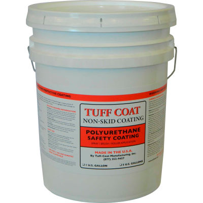 Tuff Coat 5 Gallon Brick SR Safety Orange, Non-Skid Coating - UT-100AQ