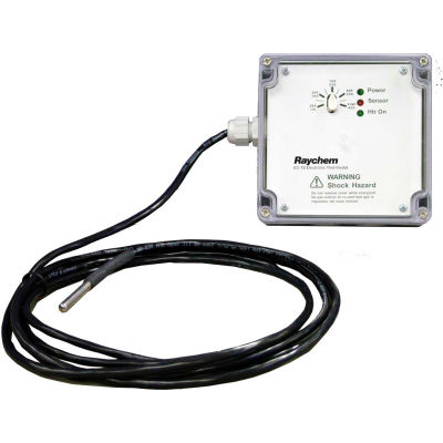 Pipe, Slab or Ambient Sensing Electronic Thermostat with 25 ft Thermistor