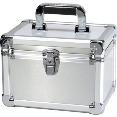 TZ Case Executive Aluminum Storage Case EXC-110-S - 11"L x 8-1/2"W x 7-3/4"H Silver
