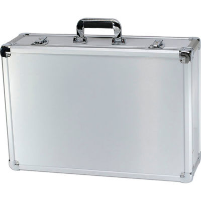 TZ Case Executive Aluminum Storage Case EXC-122-S - 23"L x 16"W x 7-3/8"H Silver
