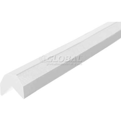 Knuffi Corner Bumper Guard, Type AA, 196-3/4"L x 1-1/2"W x 1-1/2"H, White, 60-6810-1