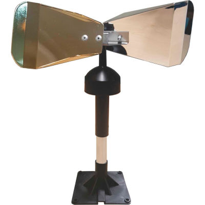 Bird Barrier Pro-Peller Wind Powered Bird Deterrent, Silver - EE-PPS