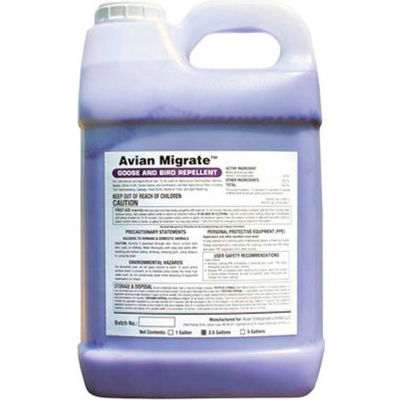 Bird Barrier Avian Migrate Goose And Bird Repellent, Gallon Bottle - TD-AV30