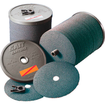 United Abrasives - Sait 59680 Z Fiber Disc 7" x 7/8" 80 Grit Zirconium - Pkg Qty 100
