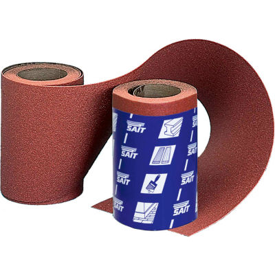 United Abrasives - Sait 81108 AW-D Paper Roll 4-1/2" x 5 Yd 220 Grit Aluminum Oxide - Pkg Qty 10