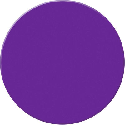 Accuform PTP208PR Tough-Mark™ Heavy-Duty Floor Marking Shape, 3-1/2" Circle, Purple