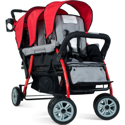 triple tandem stroller