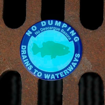 UltraTech 9208 Ultra-Drain Markers®, 25 Markers and Adhesive