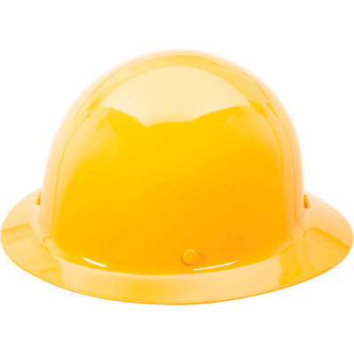 MSA Skullgard® Protective Hat With Staz-On Suspension, Standard, Yellow
