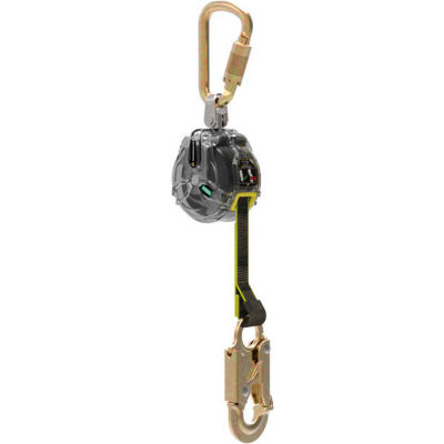MSA V-Tec™ Mini Personal Fall Limiter, 6' Web Single Leg, Snap Hook, 63011-00B