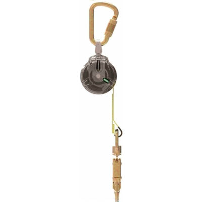 MSA V-Tec™ Mini Personal Fall Limiter, 9', Web, Single Leg, Tie-Back, 63041-00A