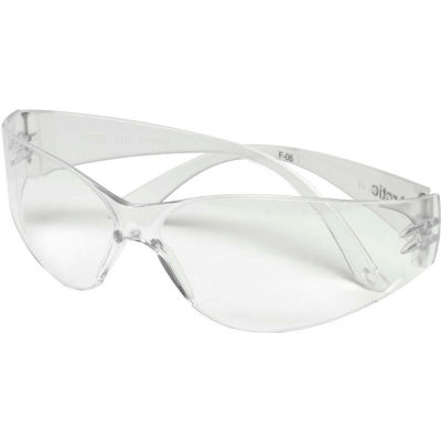 MSA 697514 Arctic Frameless Safety Glasses, Clear Lens, 1 Each - Pkg Qty 12