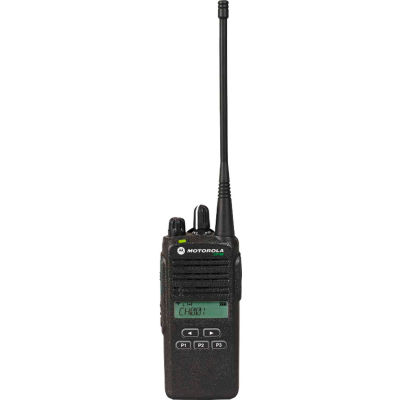 Motorola CP185 Two-Way Radio, 2-5 Watt, 16 Channel, Analog VHF 136-174 MHz