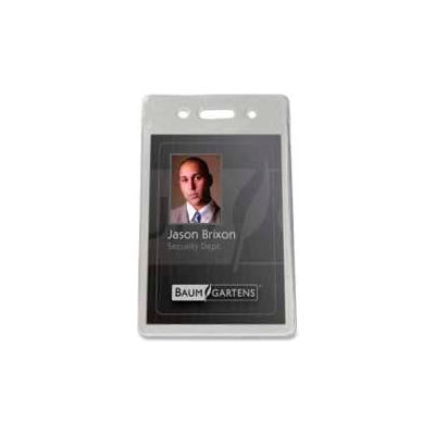 Baumgartens® Proximity Badge Holder, Vertical, 2-3/8" x 3-1/2", 50/Pack