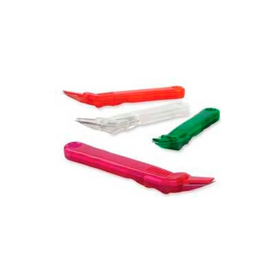 Baumgartens® Translucent Slim Staple Remover, Push Style, Assorted, 1 Each