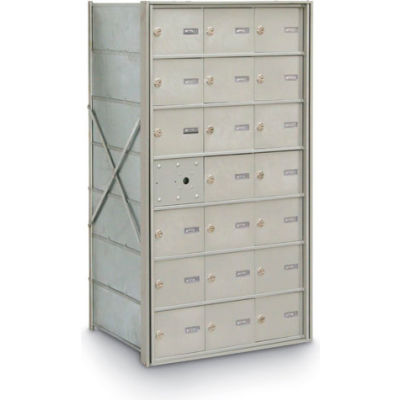 United Visual Products 4B+ Horizontal Mailbox N1029432 - 20 Doors - USPS Approved