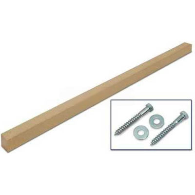 United Visual Products 4"W x 4"D x 96"H Single Sand Post and Hardware