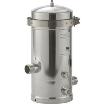 3M Aqua-Pure SS4 EPE-316L, Stainless Steel Electro-Polished 4-Round Filter Housing