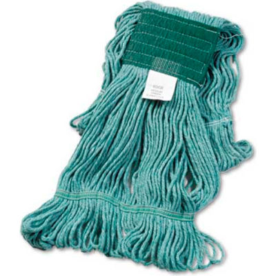 Medium Super Loop Cotton/Synthetic Mop Head, Green - BWK502GNEA
