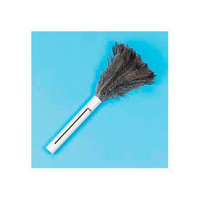 9"-14" Retractable Feather Duster W/ Black Plastic Handle - BWK914FD - Pkg Qty 12
