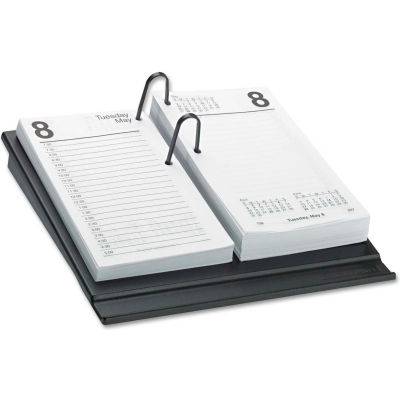 AT-A-GLANCE® Desk Calendar Refill, 6 x 3.5, White, 2022