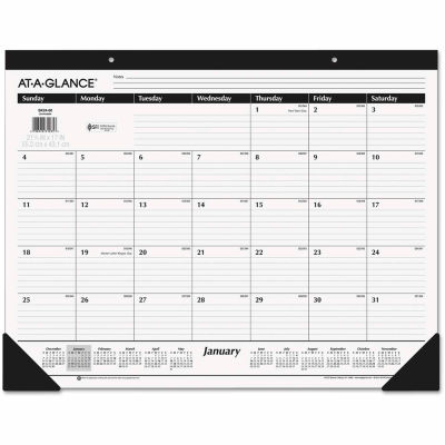 AT-A-GLANCE® Ruled Desk Pad, 22 x 17, 2022