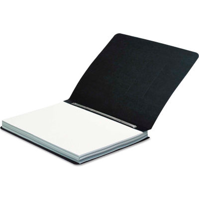 ACCO Pressboard Report Cover, Prong Clip, Letter, 3" Capacity, Black